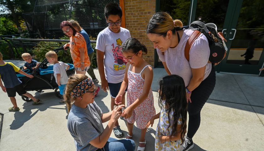 Family at Wildwood Zoo Marshfield Wisconsin